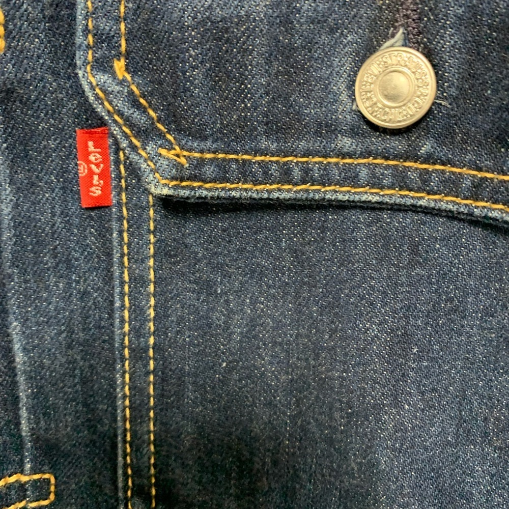 Vintage Levi's Type 1 Trucker 70534-9951 Jean Jacket Size L - Picture 4 of 9